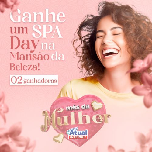 Celebre o Dia da Mulher com a Atual Internet 