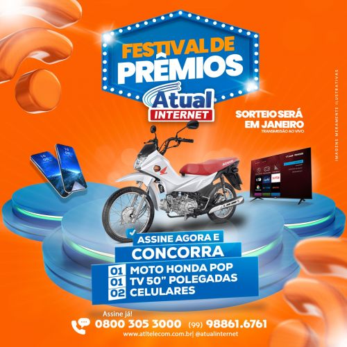 Festival de prêmios Atual Internet 